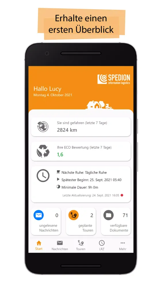 LUCY App Ekran Görüntüleri