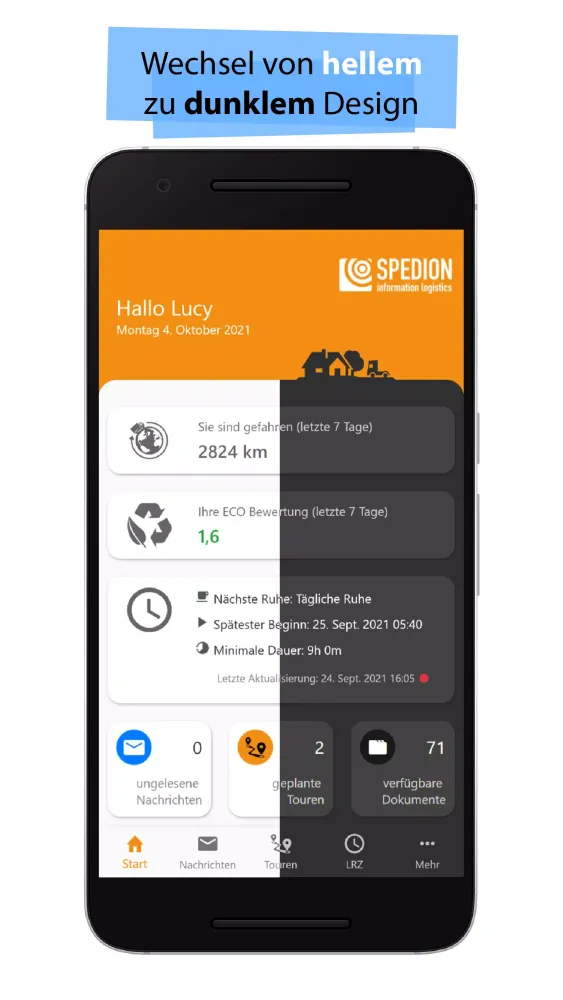 LUCY App Ekran Görüntüleri