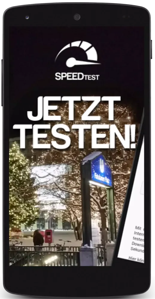Mobile WIFI & DSL Speedtest Screenshots
