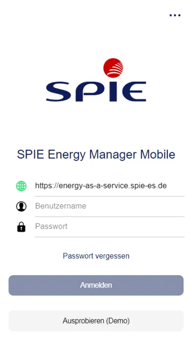 Capturas de pantalla de SPIE Energy Manager Mobile