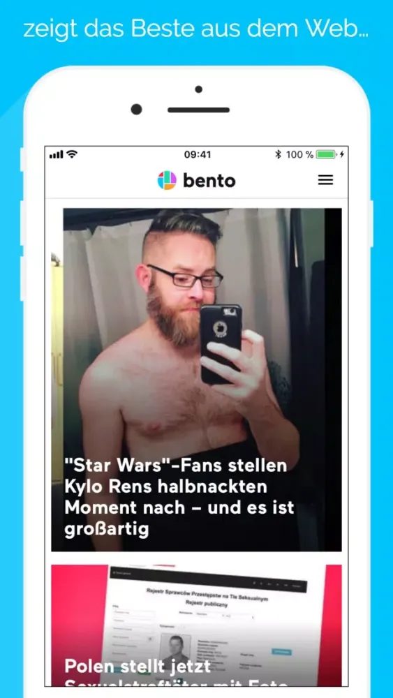 Captures d'écran de bento - vom SPIEGEL