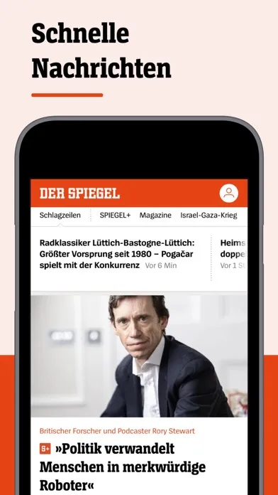 Скриншоты DER SPIEGEL - Nachrichten