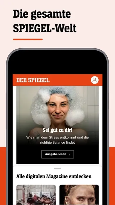 Скриншоты DER SPIEGEL - Nachrichten