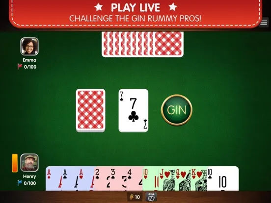 تصاویر Gin-Rummy Palace iPad 