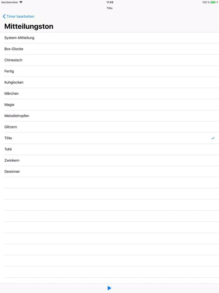 TiNo-TimerNotifications iPad  স্ক্রিনশট
