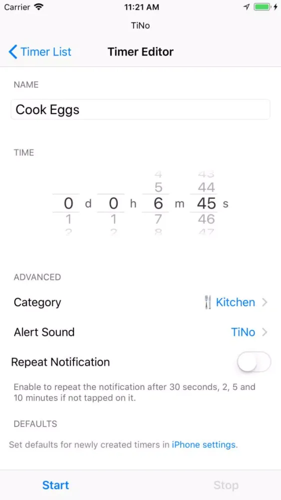 TiNo-TimerNotifications স্ক্রিনশট