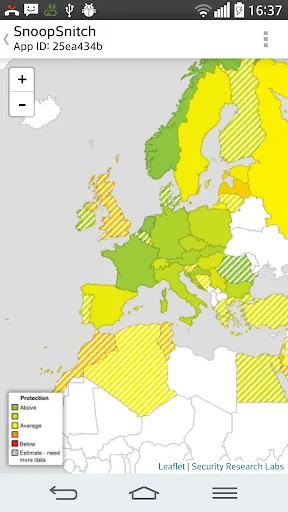 Скриншоты SnoopSnitch