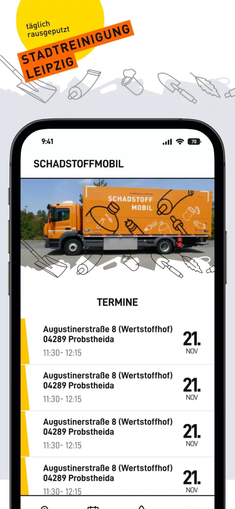 Stadtreinigung Leipzig Screenshots