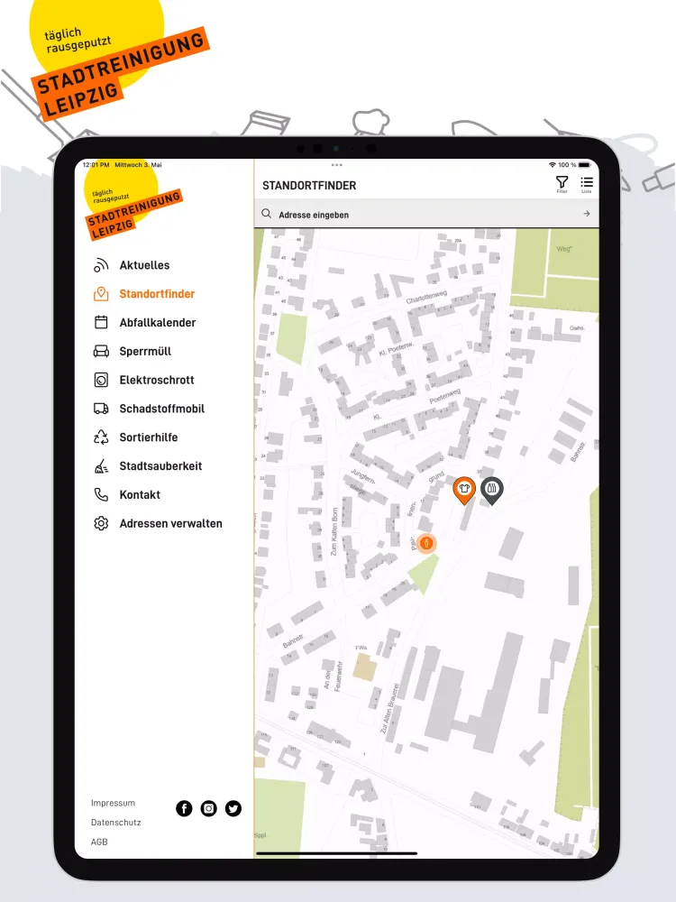 Stadtreinigung Leipzig Screenshots