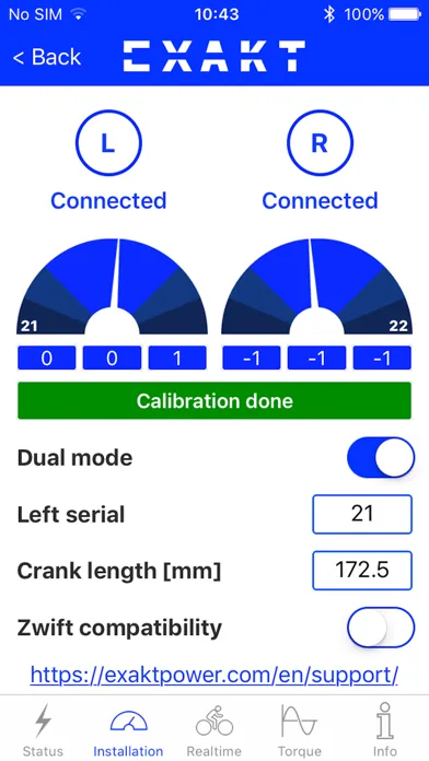 EXAKT Power Screenshots