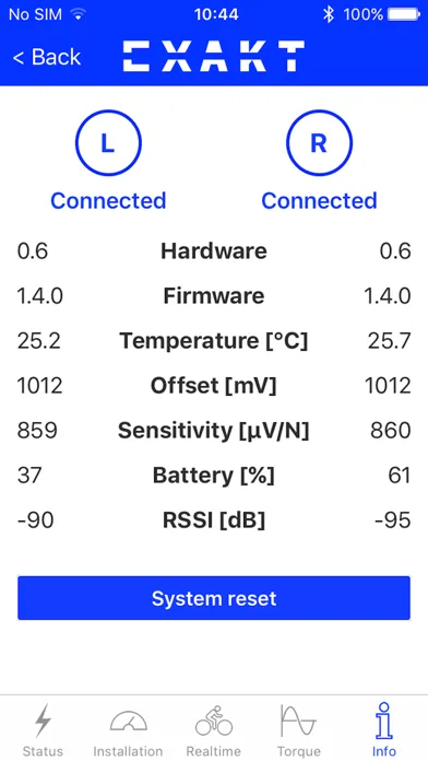 EXAKT Power Screenshots