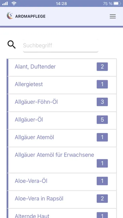 Stadelmann Aromapflege Screenshots