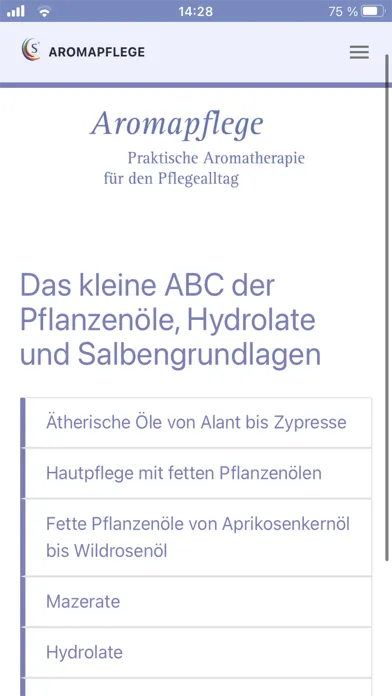 Stadelmann Aromapflege Screenshots