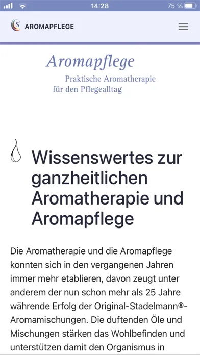 Stadelmann Aromapflege Screenshots