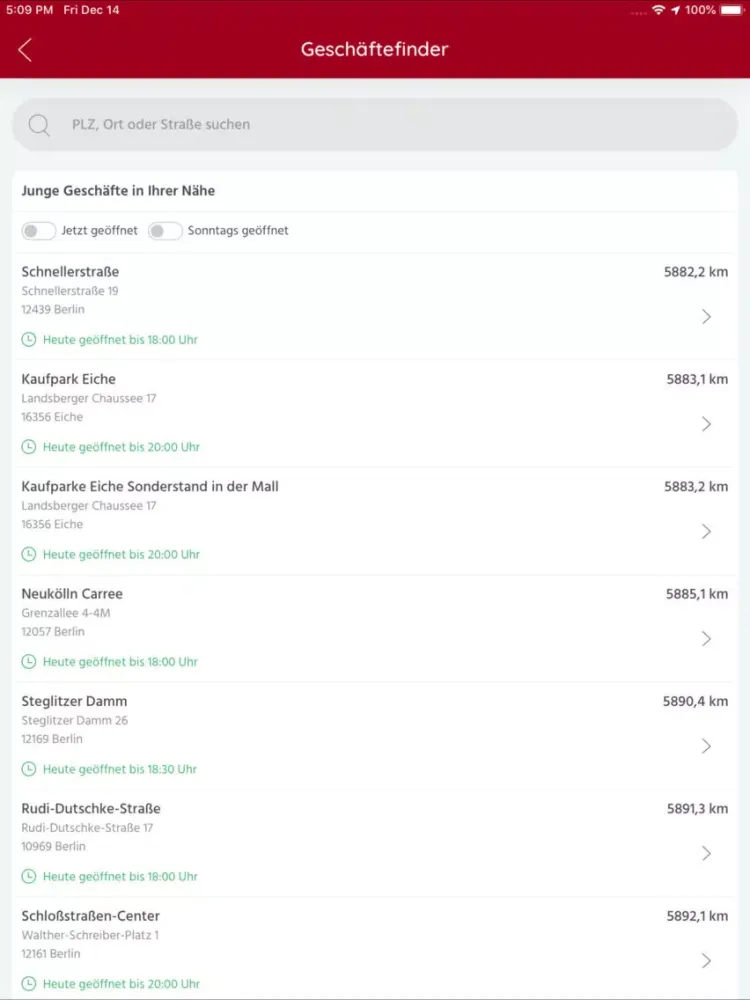 Junge Die Bäckerei iPad 应用截图