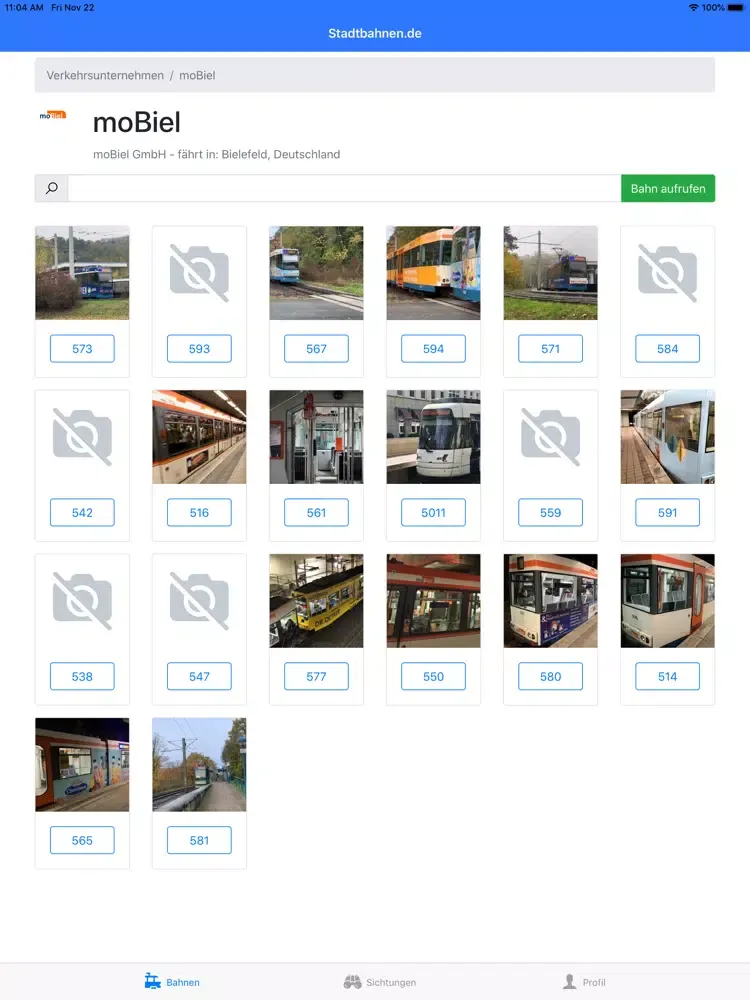 Straßenbahnen - Stadtbahnen iPad 应用截图