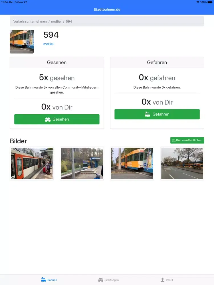 Straßenbahnen - Stadtbahnen iPad 应用截图