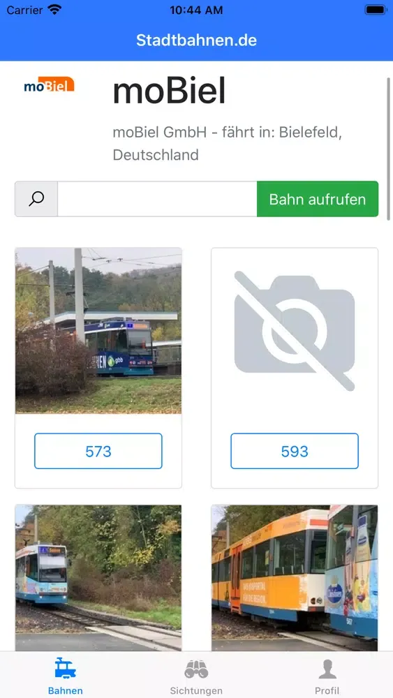 Straßenbahnen - Stadtbahnen应用截图