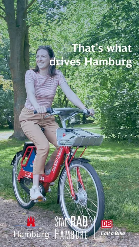 Zrzuty ekranu StadtRAD Hamburg