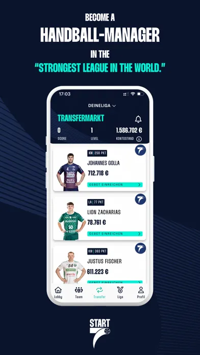 START7 - Der Handball Manager應用截圖