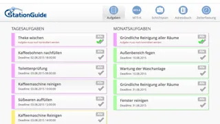Screenshot di StationGuide Terminal