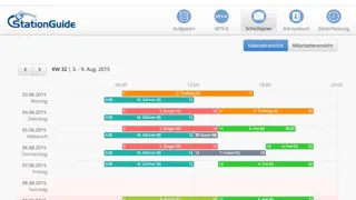 Screenshot di StationGuide Terminal