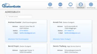 Screenshot di StationGuide Terminal