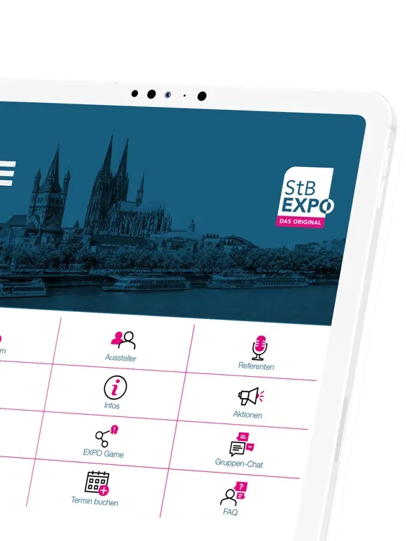 StB EXPO - Event-App iPad  Screenshots