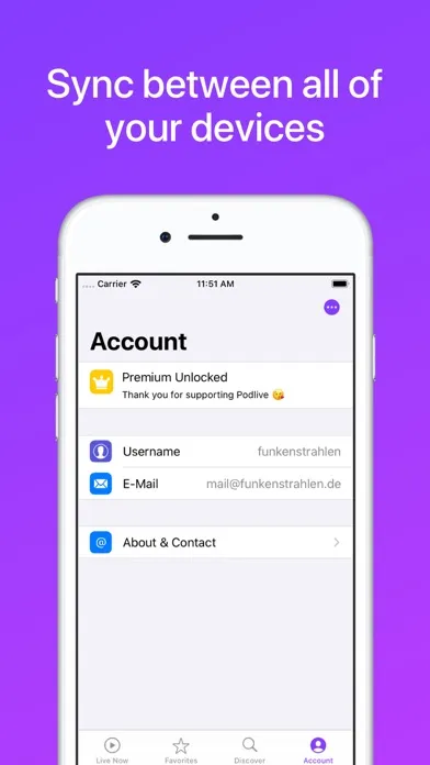 Podlive应用截图
