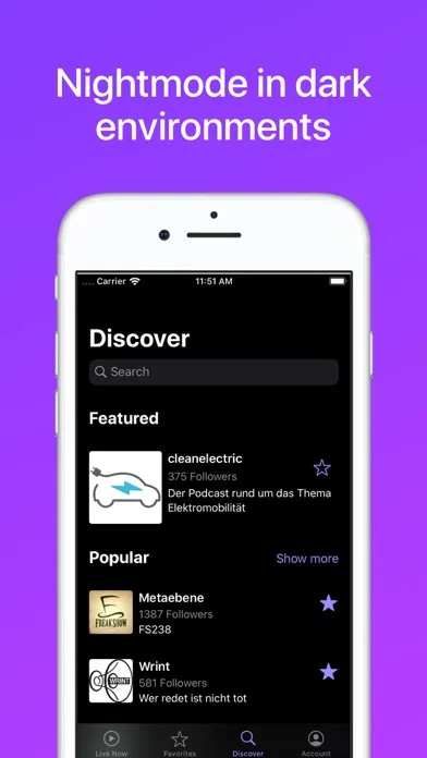Podlive应用截图