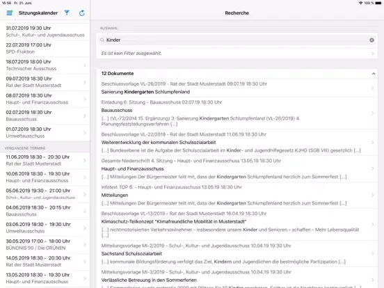 Capturas de pantalla de iRICH iPad 