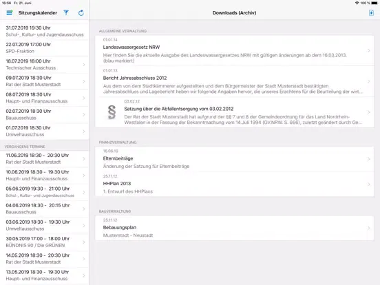Capturas de pantalla de iRICH iPad 