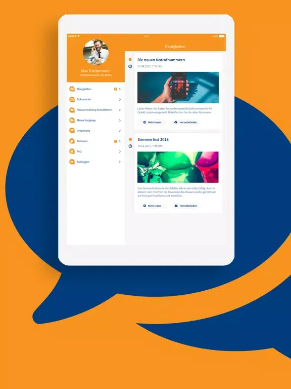 SBH-Repapp iPad  Screenshots