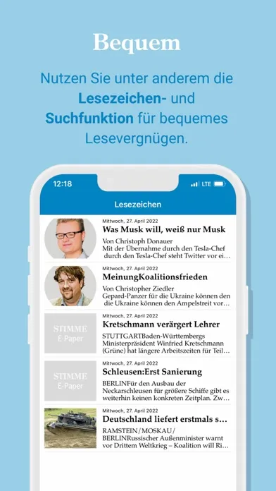 صور Stimme E-Paper