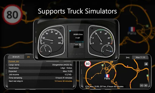 Zrzuty ekranu SIM Dashboard