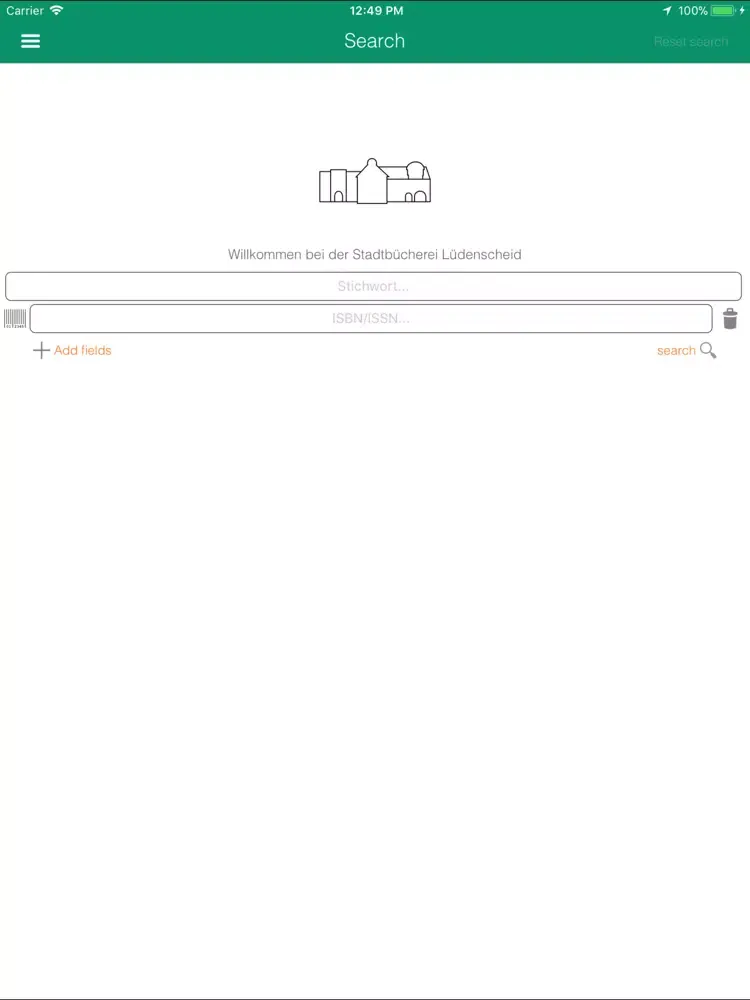 Capturas de pantalla de Stadtbücherei Lüdenscheid iPad 