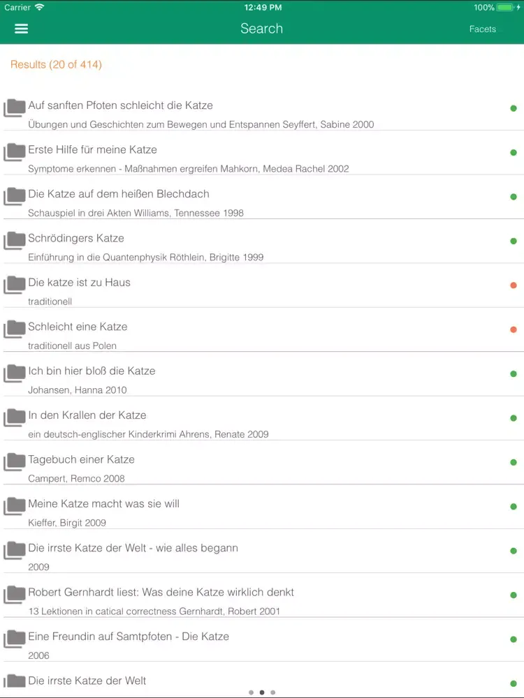 Capturas de pantalla de Stadtbücherei Lüdenscheid iPad 