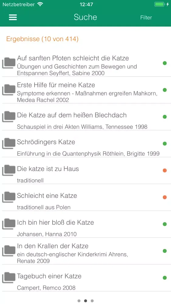 Capturas de pantalla de Stadtbücherei Lüdenscheid