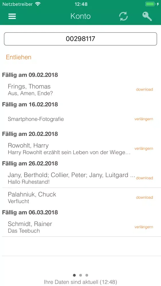 Capturas de pantalla de Stadtbücherei Lüdenscheid