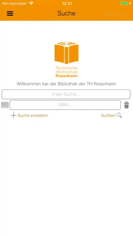TH Rosenheim Bibliothek应用截图