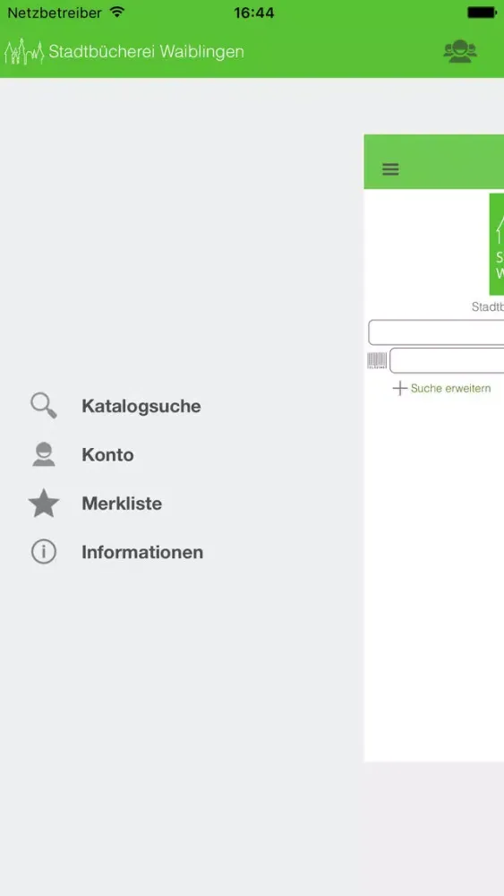 Capturas de pantalla de Stadtbücherei Waiblingen