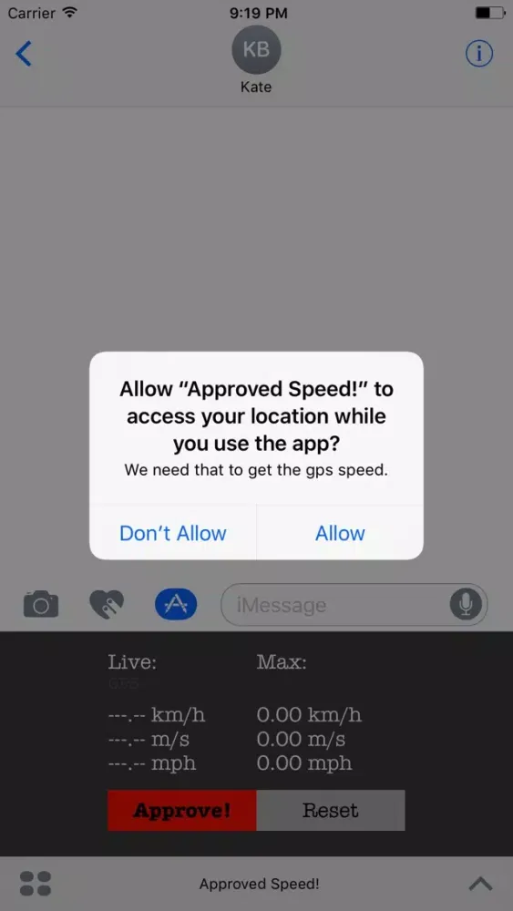 Approved Speed! - GPS Speed Screenshots