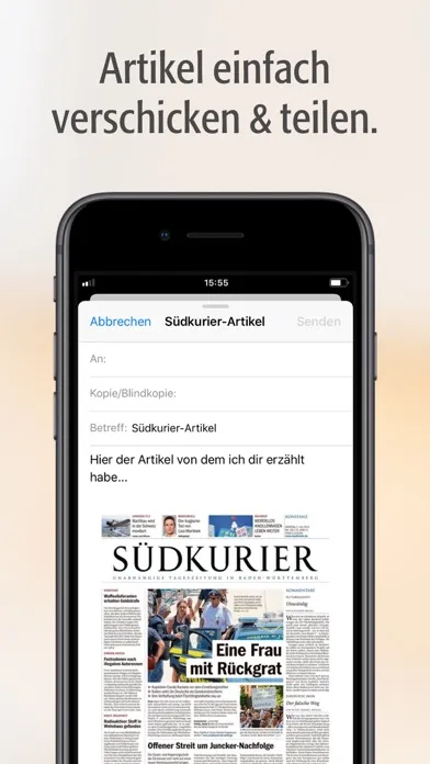 SÜDKURIER Digitale Zeitung স্ক্রিনশট
