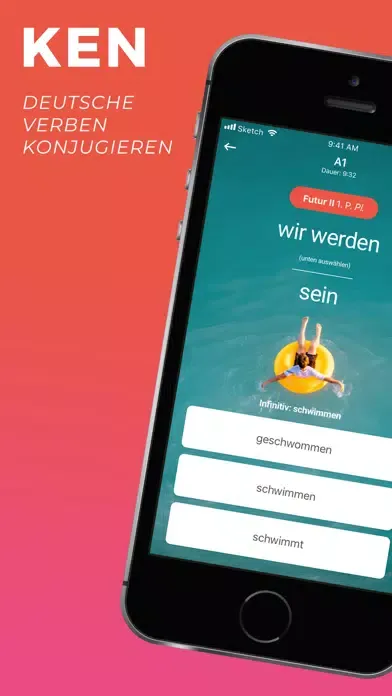 KEN Verben konjugieren 스크린샷