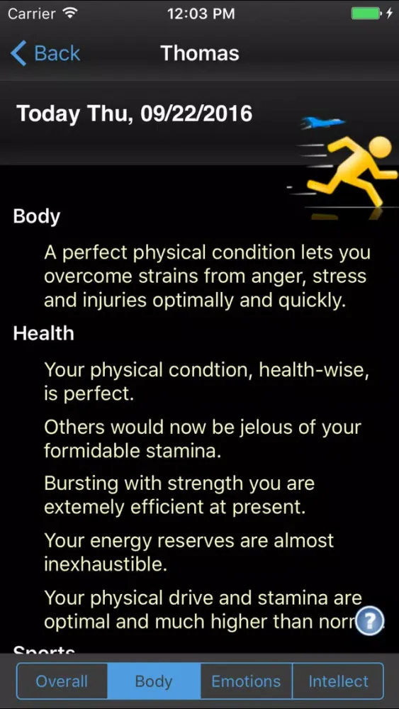 Bio Journal - Your Biorhythm Screenshots