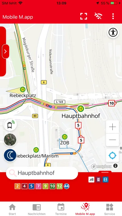 Zrzuty ekranu Mein HALLE
