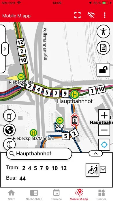 Zrzuty ekranu Mein HALLE