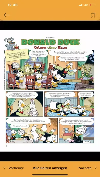 Capturas de pantalla de SWOOSH Comics