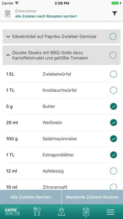 Kaffee oder Tee應用截圖