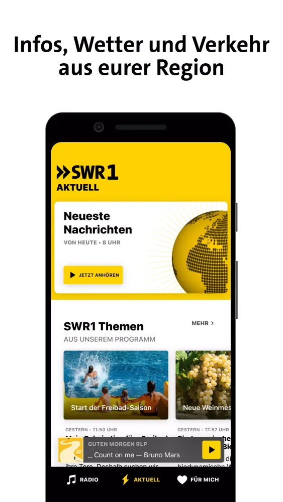 SWR1 Ekran Görüntüleri